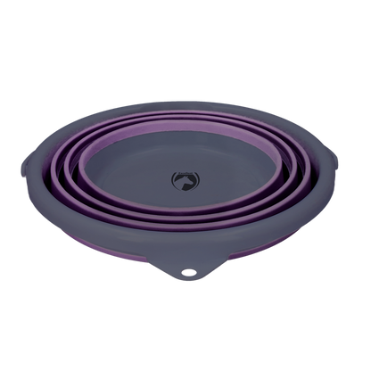 Excellent Horse Bucket Foldable Lilac/gray