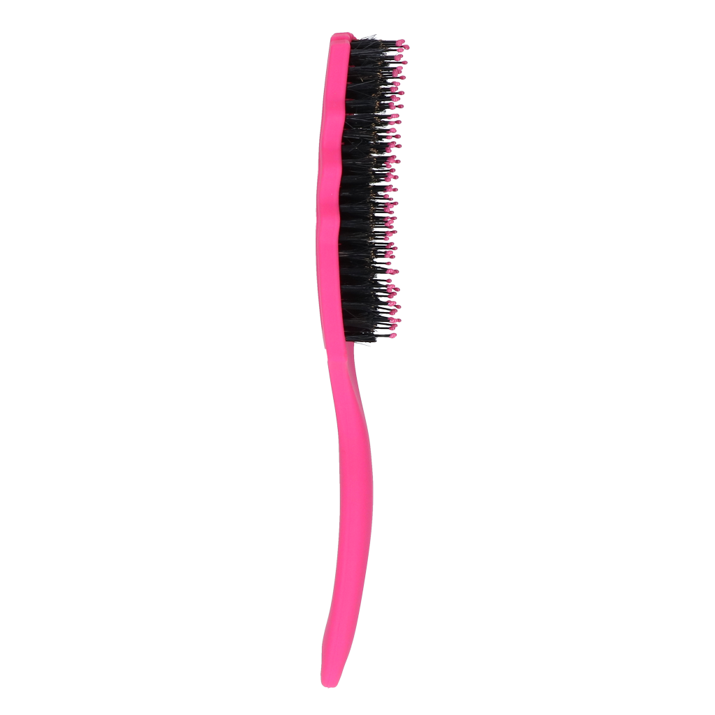 Excellent Horse Wave Brush Black Pink