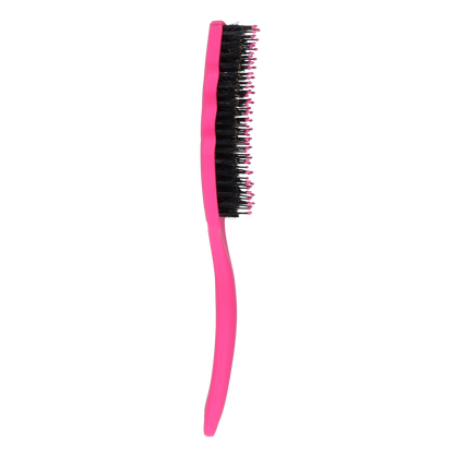 Excellent Horse Wave Brush Black Pink