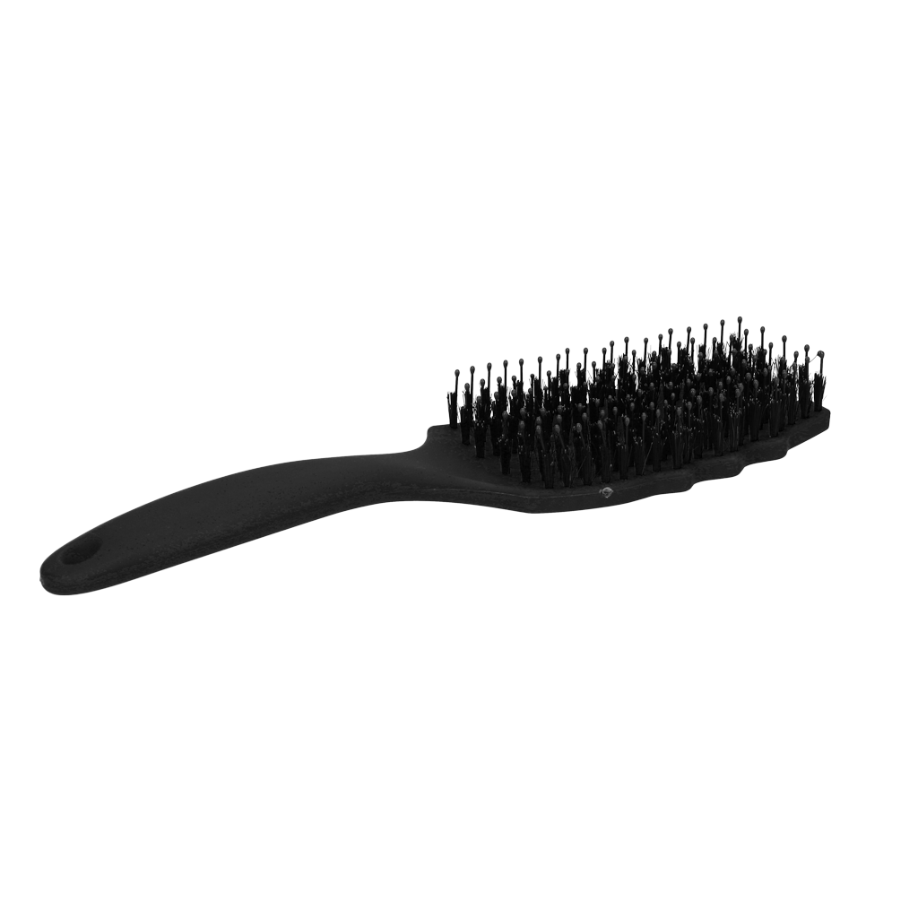 Excellent Horse Wave Brush Black Black