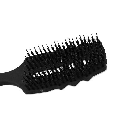 Excellent Horse Wave Brush Black Black