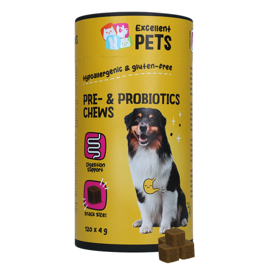 Excellent Pets Pre- és Probiotikus Rágcsnivalók 120 Jutalomfalat