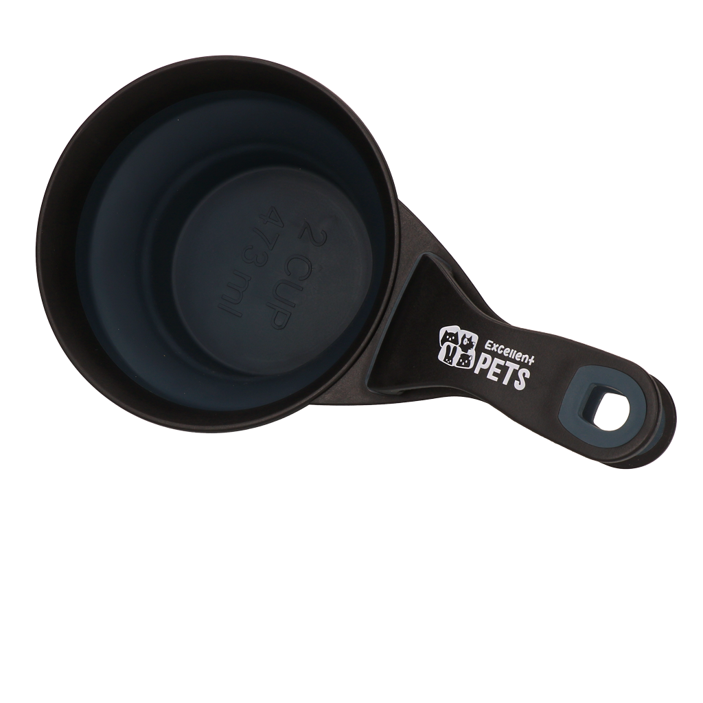 Excellent Pets Feeding Scoop with Locking Clip 2 cup