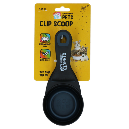 Excellent Pets Feeding Scoop with Locking Clip 0,5 cup
