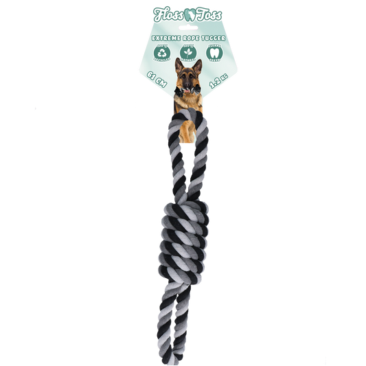 Floss Toss Fogselyem Dobáló Kötél Extrém 8-Tugger - 61 cm