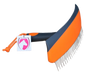 Fun Sweat Scraper Orange / Black