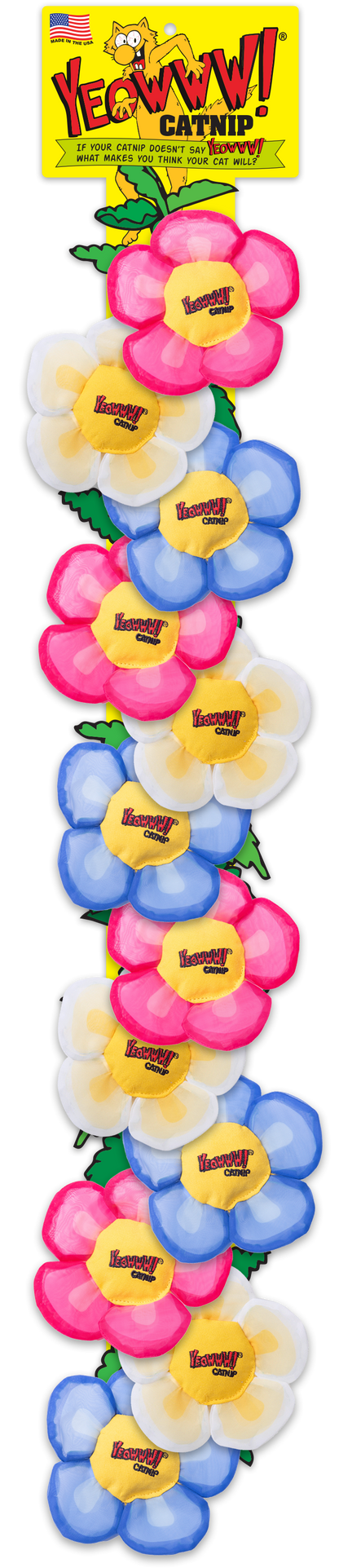 Yeowww! Display Strip Daisy's Flower Top 12 pcs.