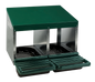 Gaun Poultry Laying Nest Plastic Floor 2 Compartments (Up to 10 hens)