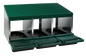 Gaun Poultry Laying Nest Plastic Floor 3 Compartments (Up to 15 hens)