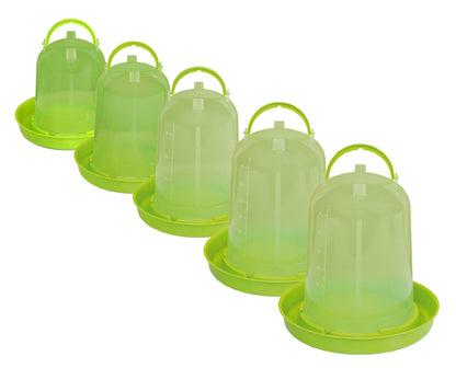 Gaun Poultry Drinker Green Lemon 8 l