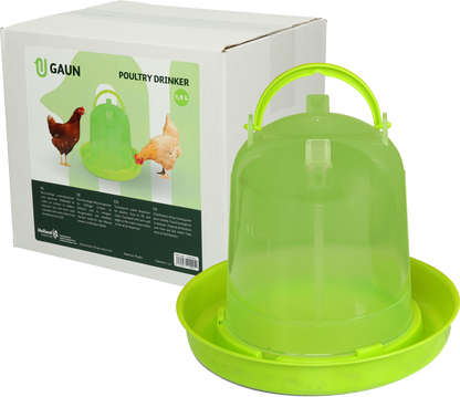 Gaun Poultry Drinker Green Lemon 1.5 l