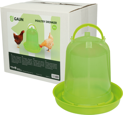 Gaun Poultry Drinker Green Lemon 3 l