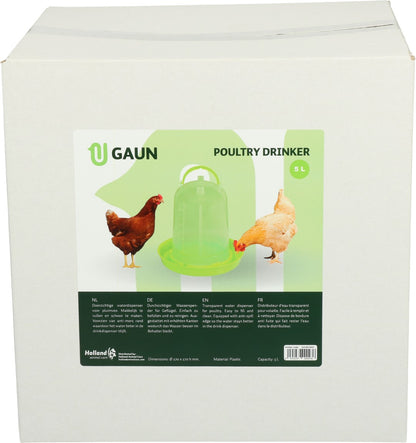 Gaun Poultry Drinker Green Lemon 5 l