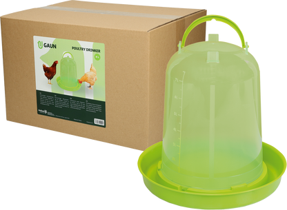 Gaun Poultry Drinker Green Lemon 8 l