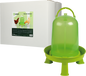 Gaun Poultry Drinker with Legs Green Lemon 10 l