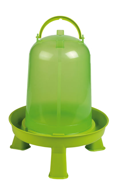 Gaun Poultry Drinker with Legs Green Lemon 10 l