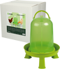 Gaun Poultry Drinker with Legs Green Lemon 5 l