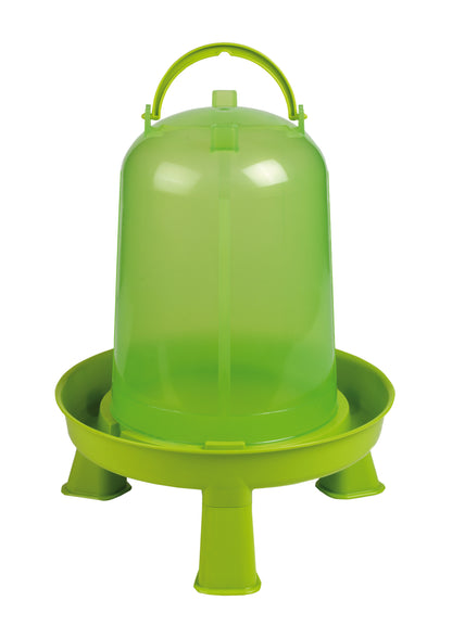 Gaun Poultry Drinker with Legs Green Lemon 5 l