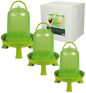 Gaun Poultry Drinker with Legs Green Lemon 1.5 l