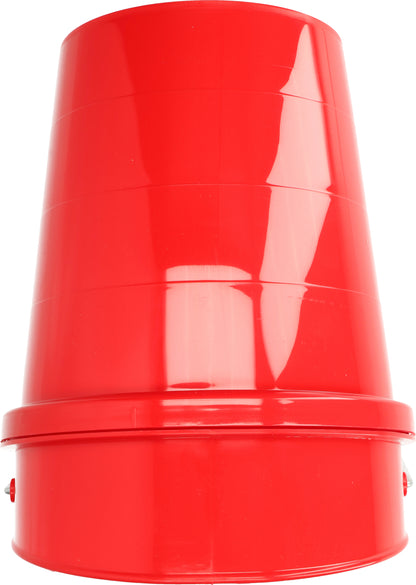 Gaun Poultry Plastic Drinking Bucket 6 l Red