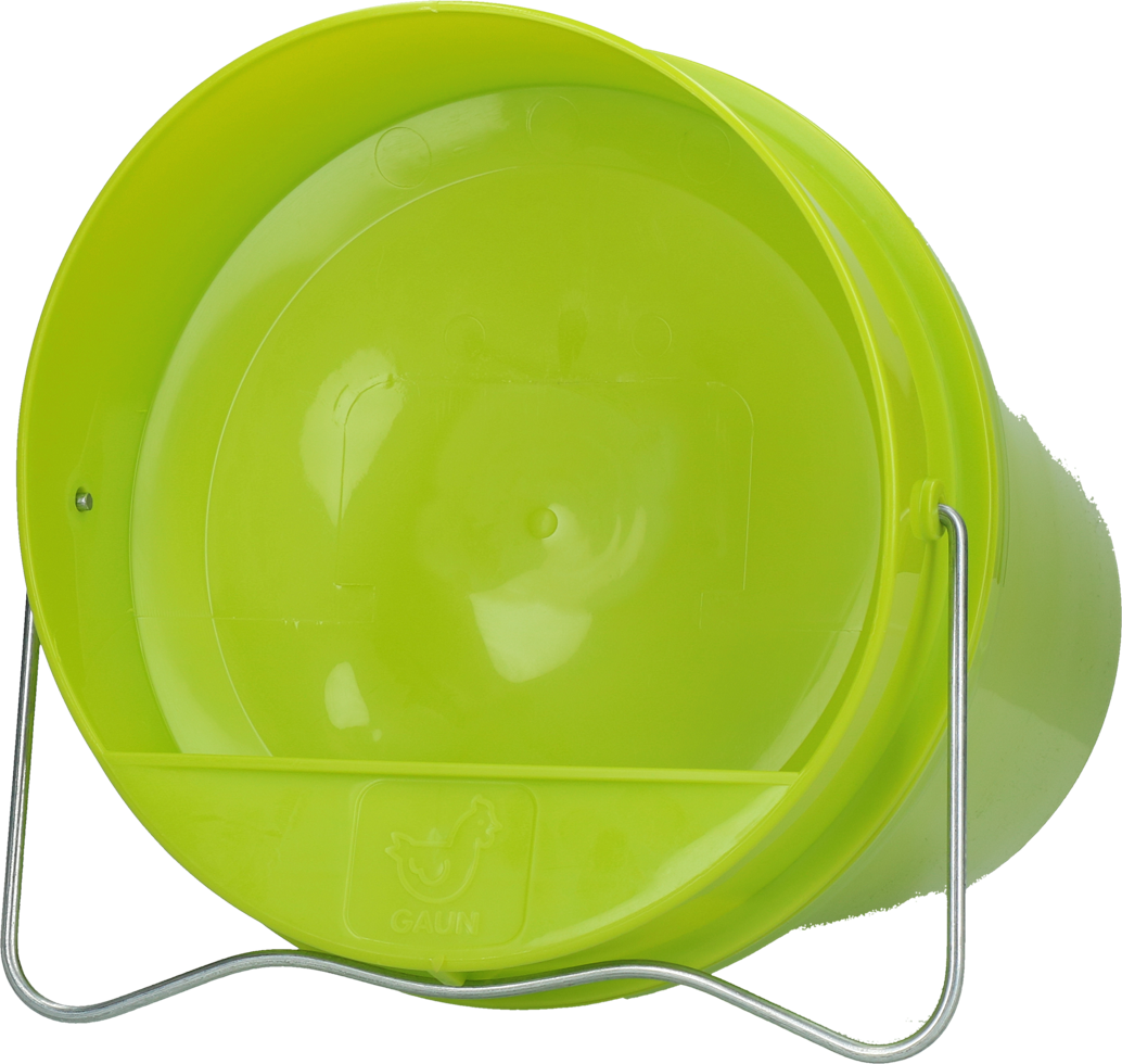 Gaun Poultry Plastic Drinking Bucket 6 l Green Lemon