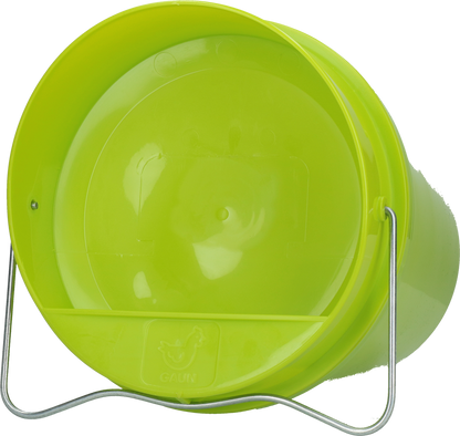 Gaun Poultry Plastic Drinking Bucket 6 l Green Lemon