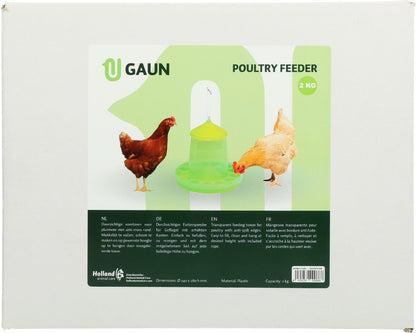 Gaun Poultry Feeder Green Lemon 2 kg