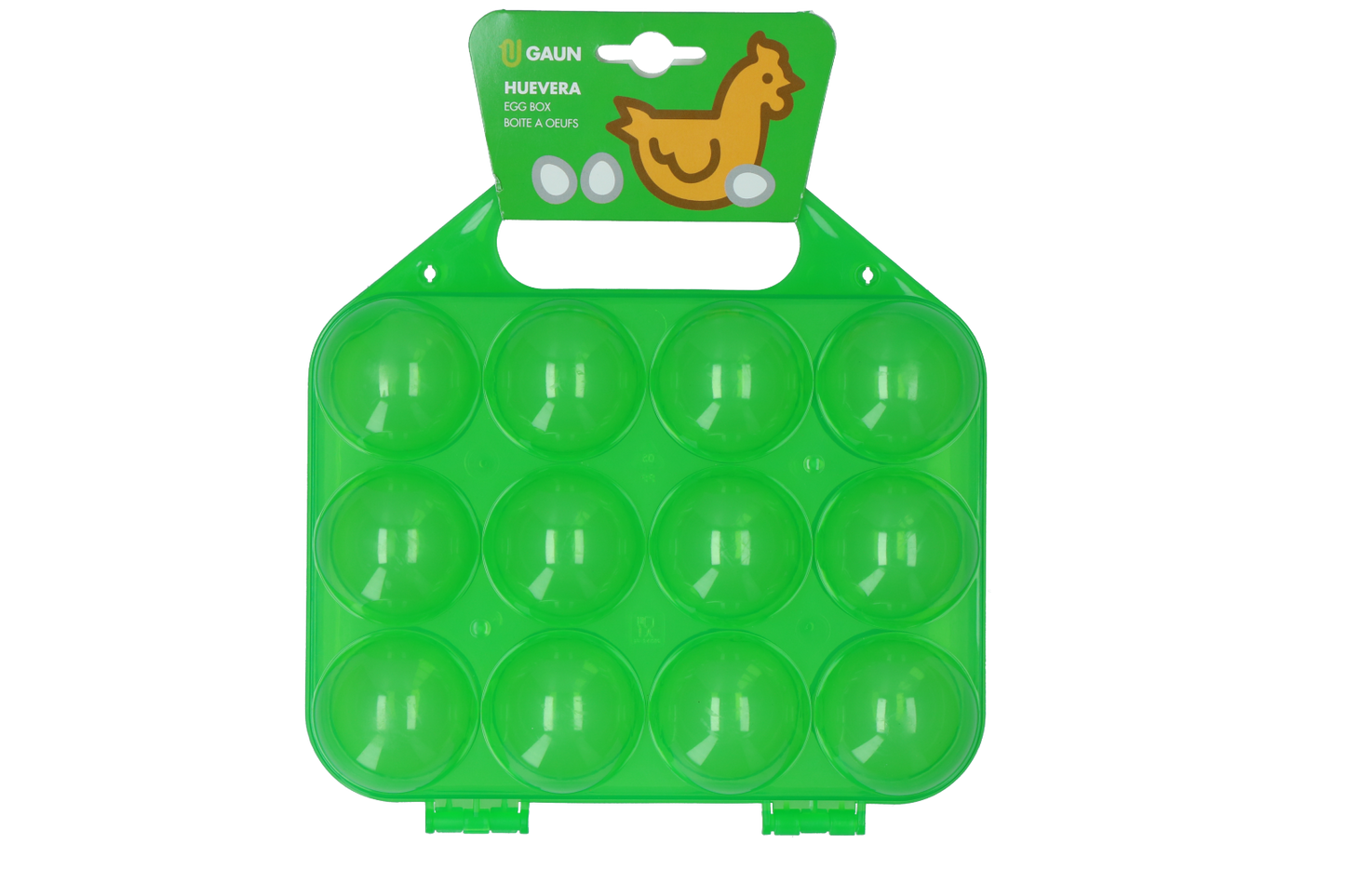 Gaun Poultry Egg Box Green Lemon