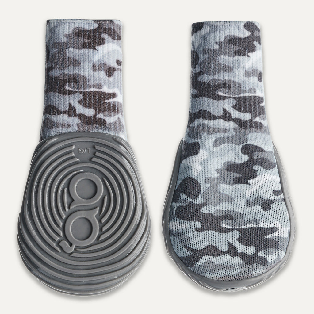 Goo-eez Dog Boots Ultras 2 Per Pack XS Camo/Grey