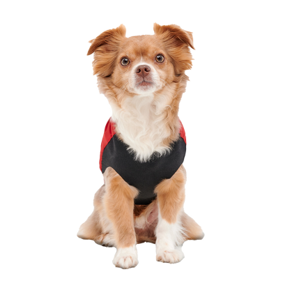 Goo-eez Mock Neck Signature Wrap Jacket XXL Red/Black