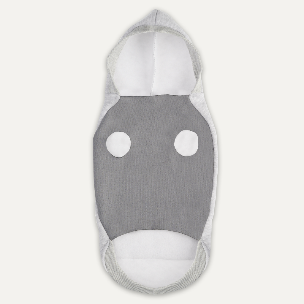 Goo-eez Kangaroo Fleece Hoodie L Grey