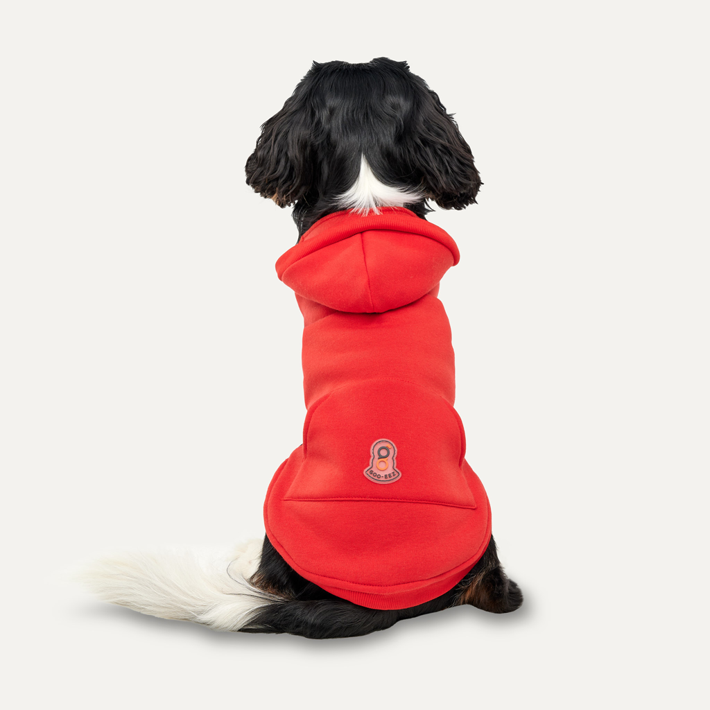 Goo-eez Kangaroo Fleece Hoodie XS Red/Black