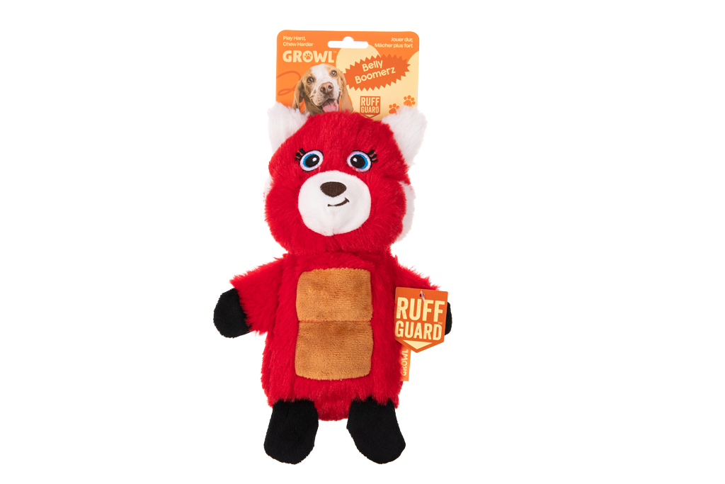 Growl Belly Boomerz Riley the Red Panda