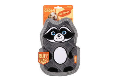 Growl Flip Floppz Randy the Raccoon