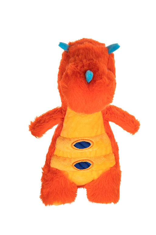 Growl Stomperz Tina the Orange Triceratops