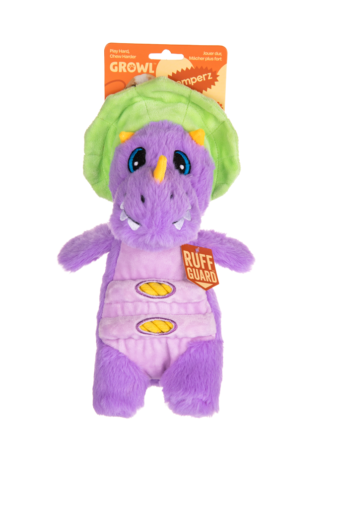 Growl Stomperz Benny the Purple Brachiosaurus