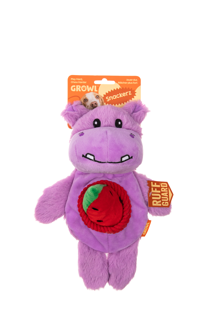 Growl Snackerz Hilda the Hippo