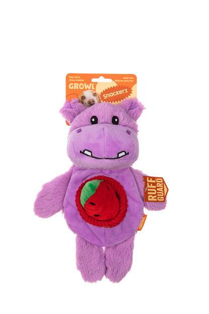 Growl Snackerz Hilda the Hippo