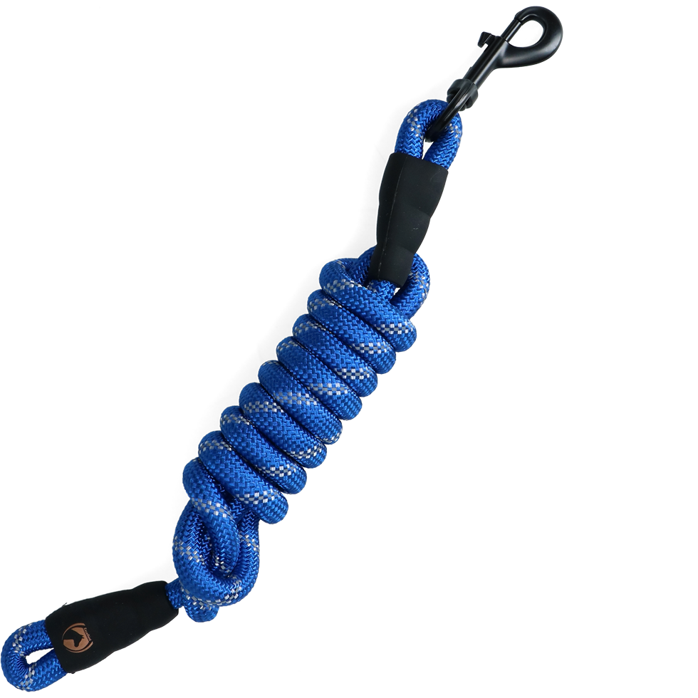 Lead rope Exclusive Reflective Blue