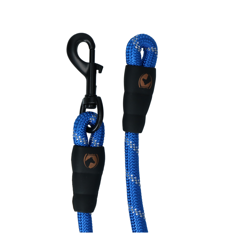 Lead rope Exclusive Reflective Blue
