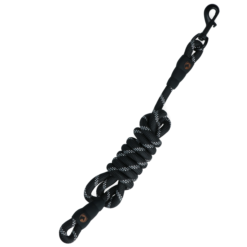 Lead rope Exclusive Reflective Black