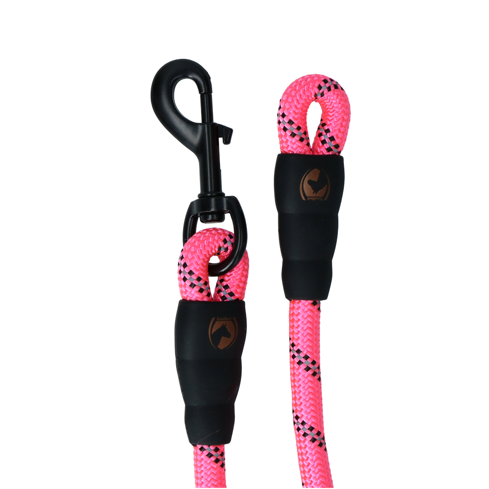 Lead rope Exclusive Reflective Pink