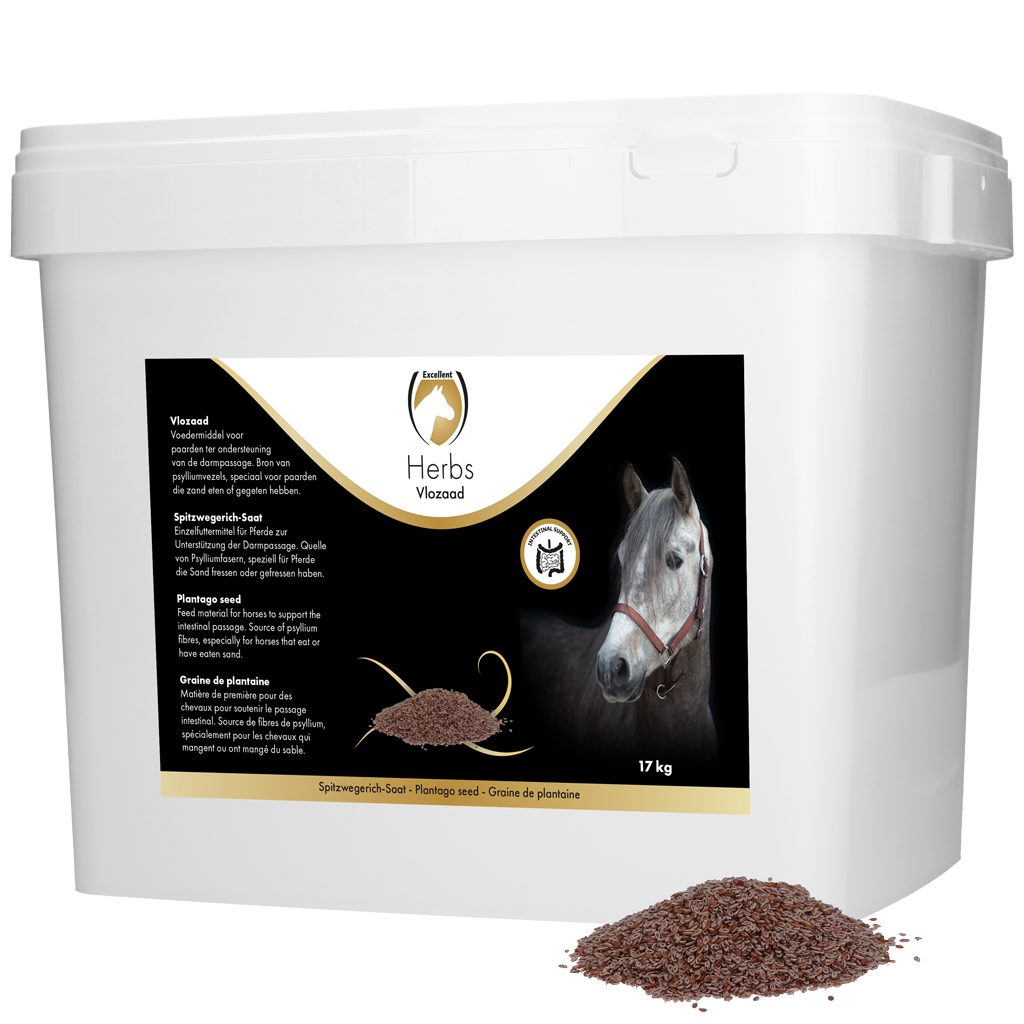 Excellent Horse Herbs Plantago Seed 17 kg