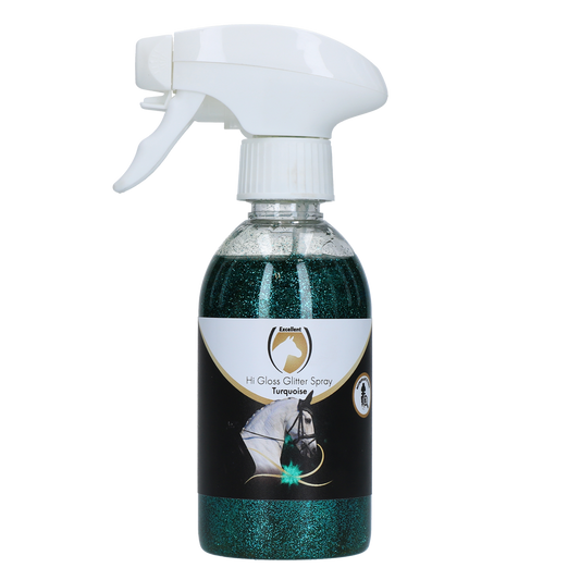 Excellent Horse Nagy Fényű Csillámos Spray Türkiz 250 ml
