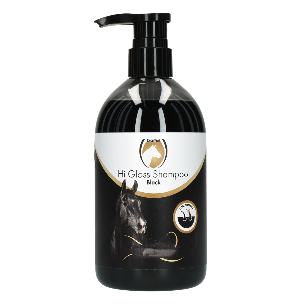 Excellent Horse Hi Gloss Shampoo Black 500 ml