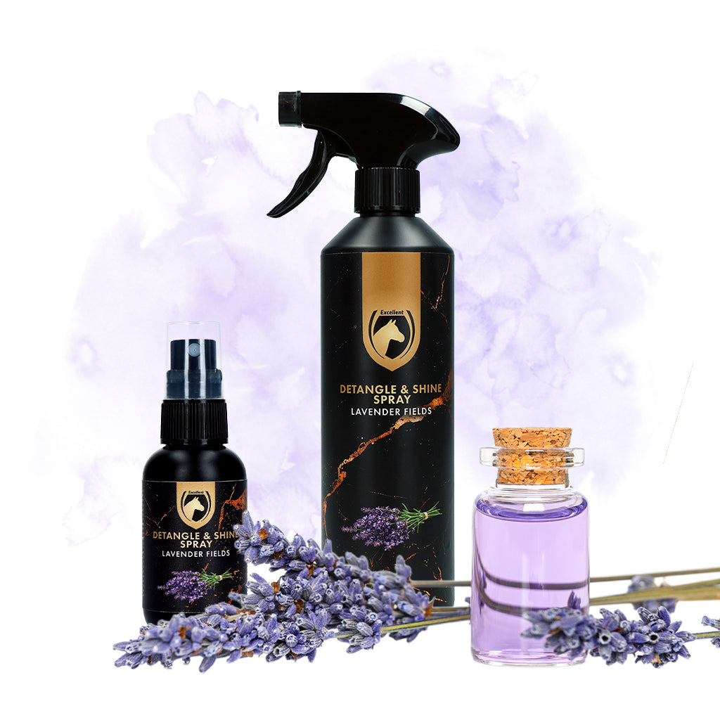 Excellent Horse Detangle & Shine Spray 50 ml Lavender Fields