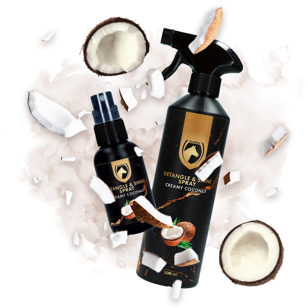 Excellent Horse Detangle & Shine Spray 50 ml Creamy Coconut