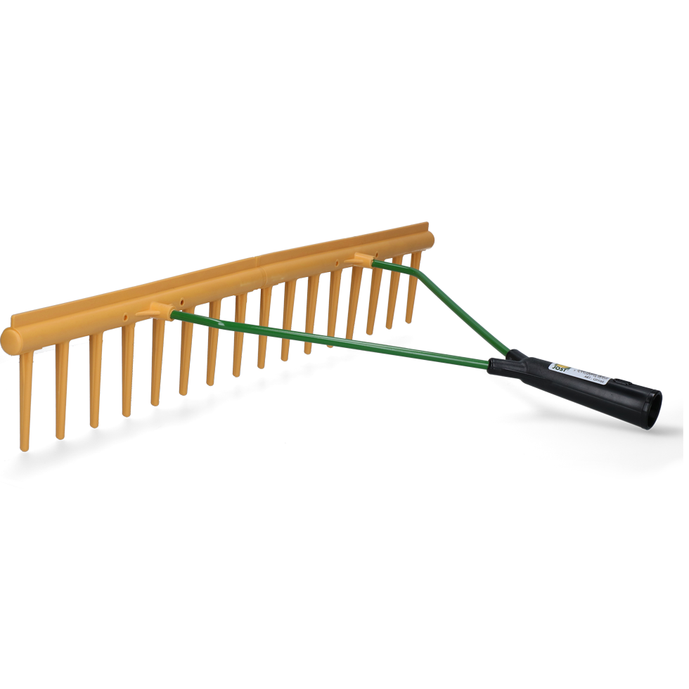 Hay rake with smoothing edge 64 cm, 16 teeth