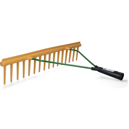 Hay rake with smoothing edge 64 cm, 16 teeth