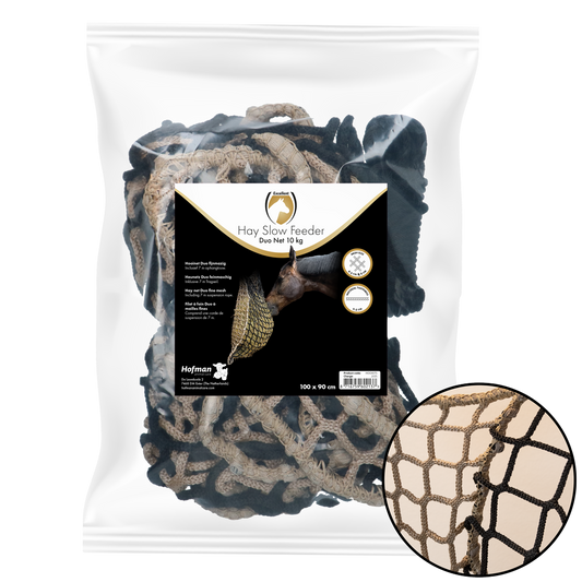 Szénahálós lassú etető 10 kg (60/45 mm)